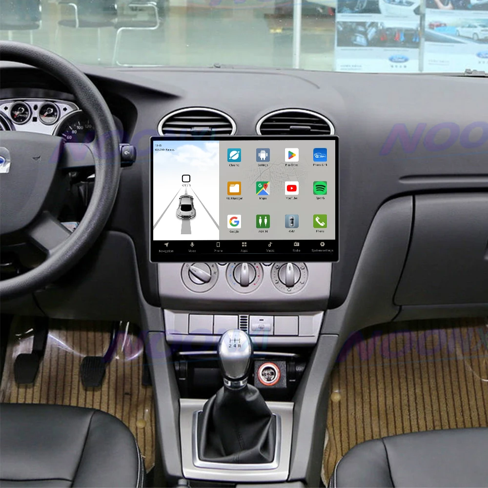 Фото Android13 Автомобильный радиоприемник Wi-Fi Navi для Ford Focus 2005-2014 Connect Kuga Мультимедиа GPS BT 2Din №4