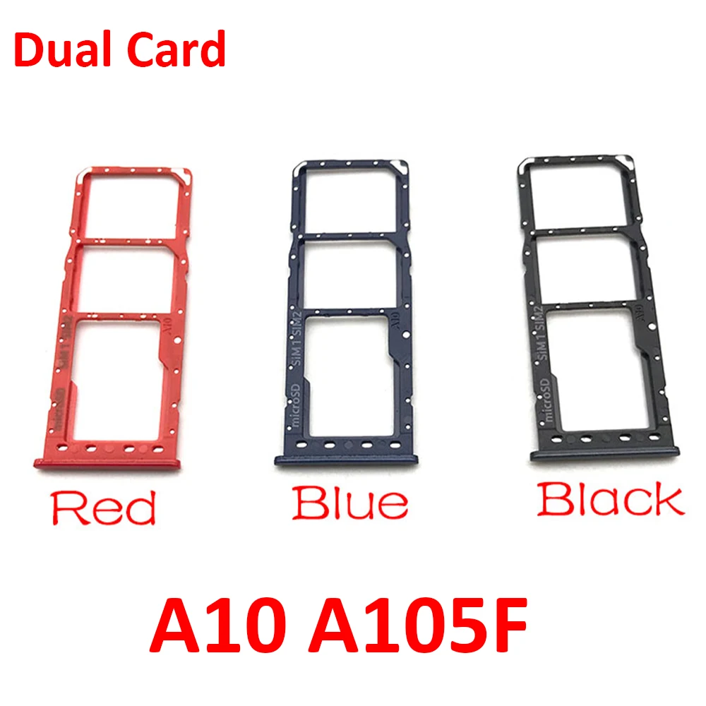Фото 50 шт., для Samsung A10 A20E A20 A30 A40 A50 A60 A70 A80 A920 A750 A720 лоток для SIM-карты, ящик для чипа, держатель, адаптер, аксессуары №5