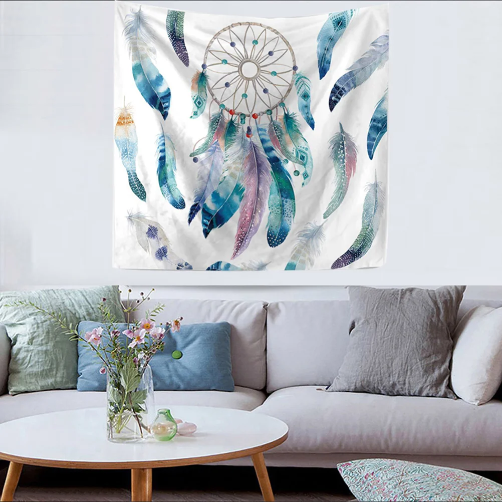 

Tapestry Wall Hanging Dream Catcher Beach India Art Cool Bohemian Blanket Window Doorway Curtain (Style 1) - 200x150cm