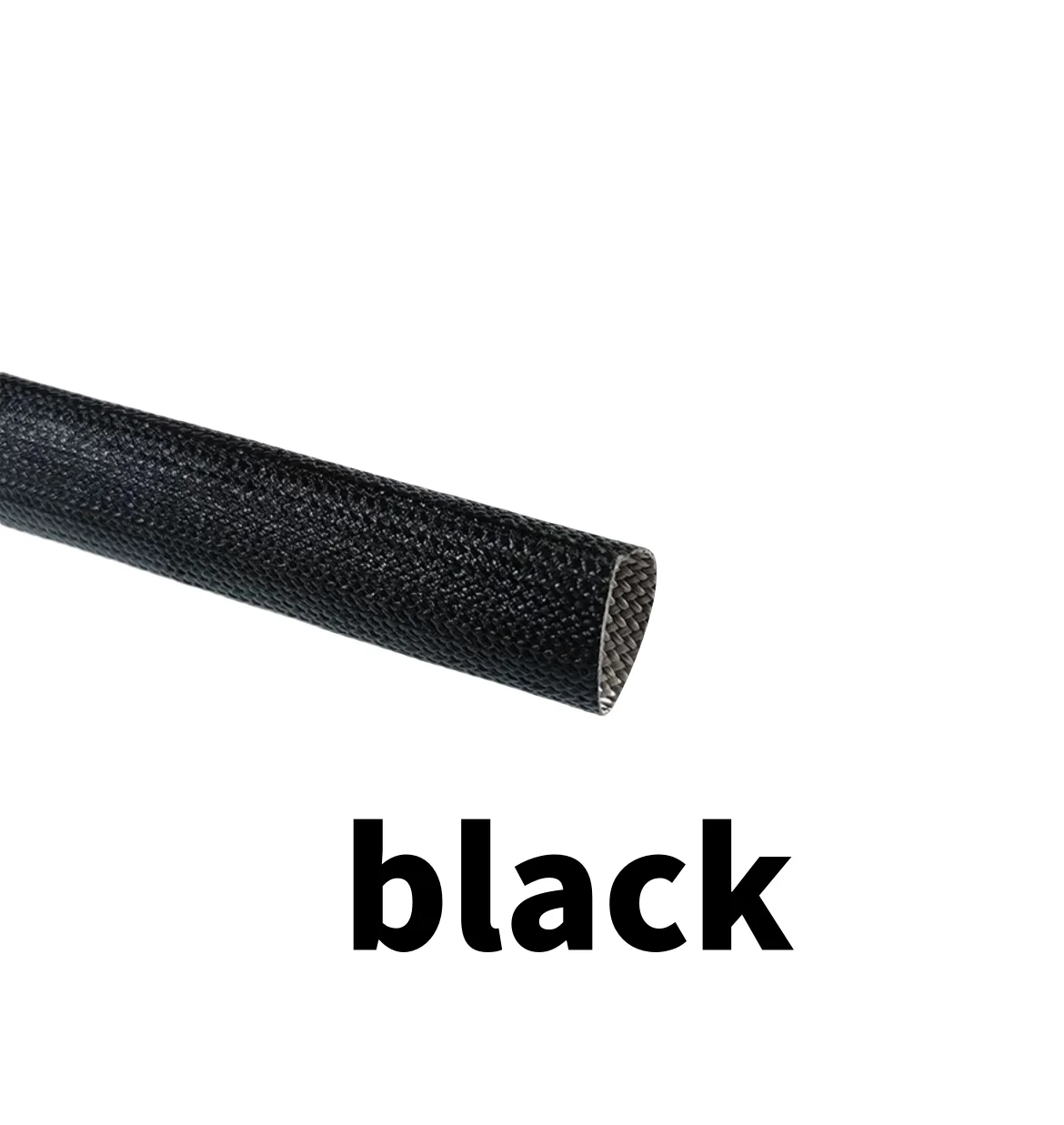 

Трубка из стекловолокна 1/3/5 м, ID 1 ~ 20 мм, плетеная проволочная муфта из силиконовой смолы, огнестойкое волокно, стеклоизоляция, защита кабельной трубы