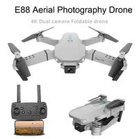 e88 drone uav aerial photography 4k hd dual camera aircraft fixed height remote control aircraft rc toy 2525mm drone