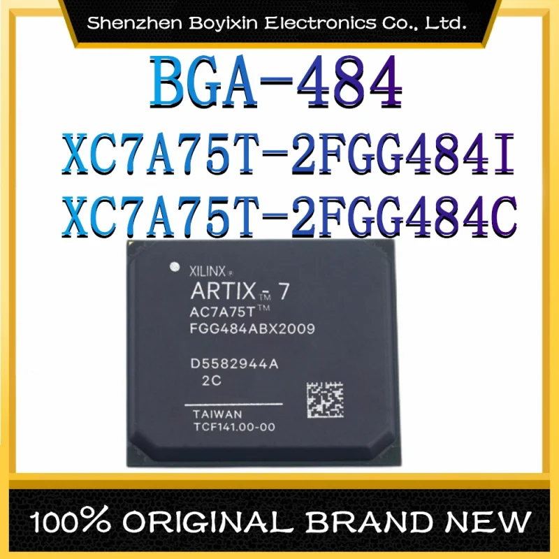 

XC7A75T-2FGG484I XC7A75T-2FGG48 4C посылка: BGA-484 программируемое логическое устройство (CPLD/FPGA) IC Chip