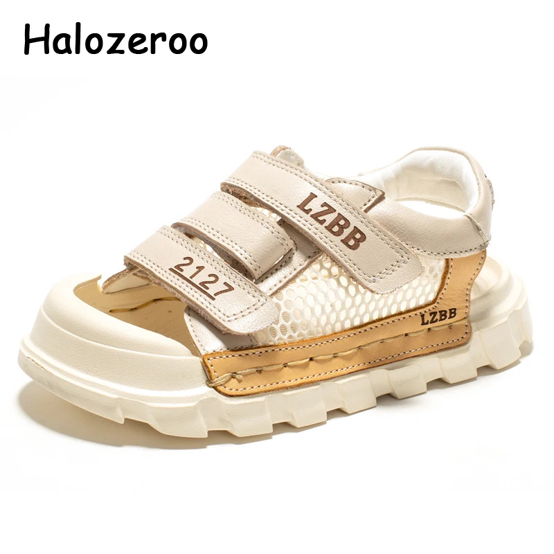 

Kids Beach Sandals Baby Girls Brand Shoes Children Mesh Sport Sandalias Boys Fashion Slides Soft Black Shoes New 2022 For Summer