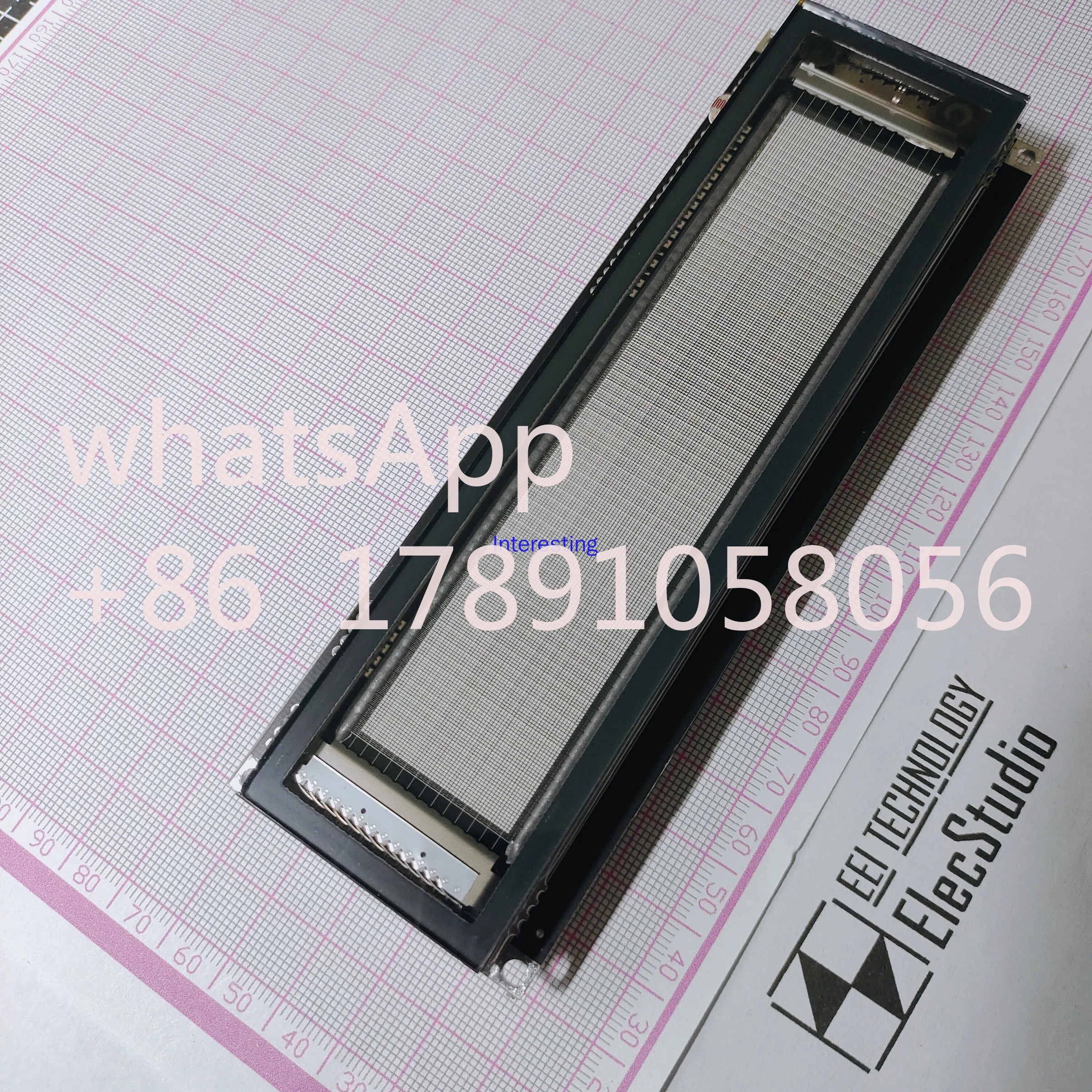 Флуоресцентный дисплей VFD 6 1 дюйма VFD256x50 GP1287 Модуль флуоресцентного графического