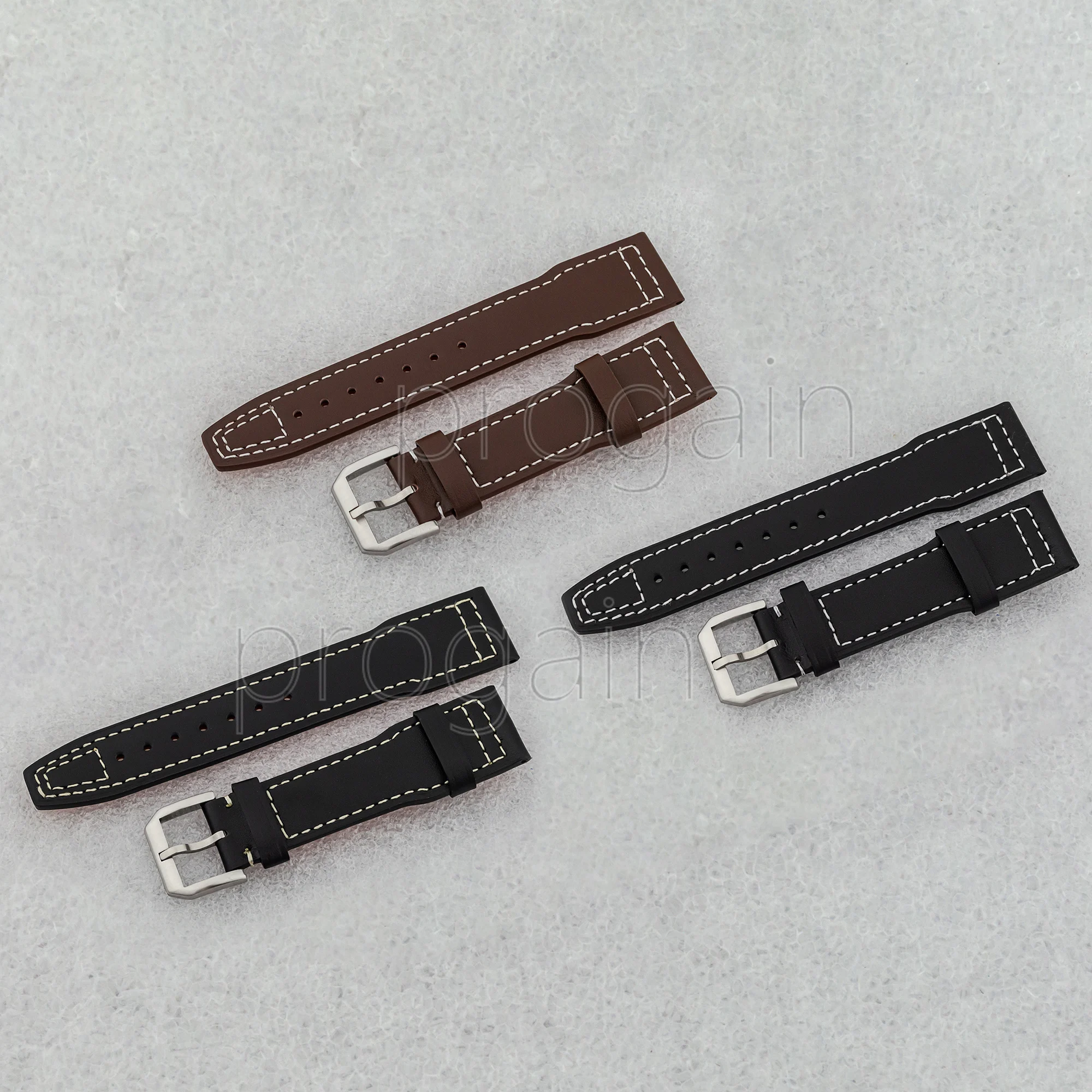 Ремешок для часов из натуральной кожи Srtap Mark XX 21 мм