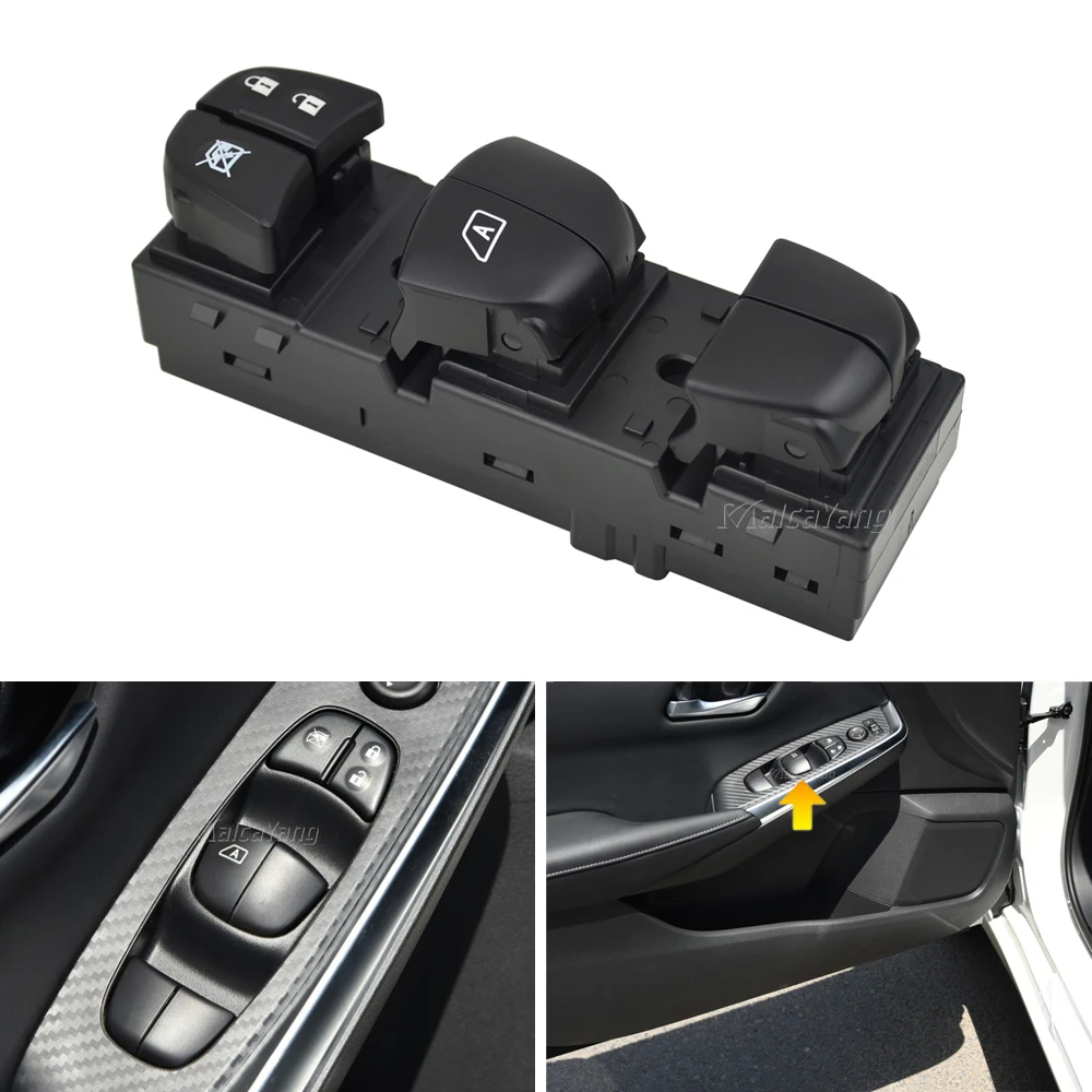 

Главный выключатель окон электропитания со стороны водителя 25401-6LA2A 254016LA2A для Nissan Sylphy Sentra MK14 2019 2020 2021 автозапчасти