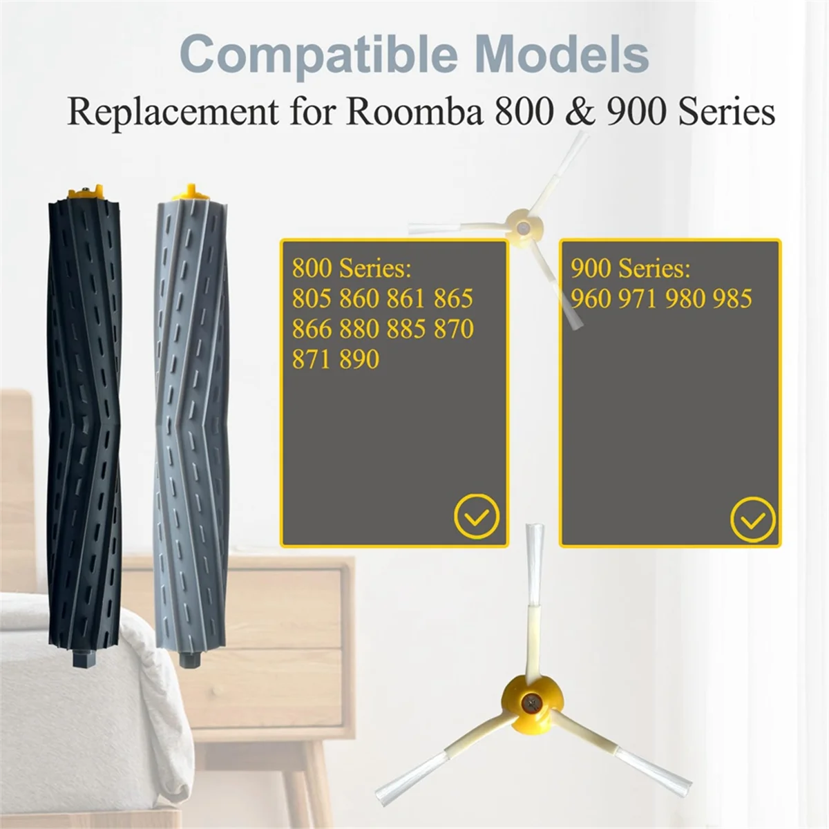 Запасные части для iRobot Roomba 900 серии 800 980 960 860 850 861 866 870 890 Вакуумная основная