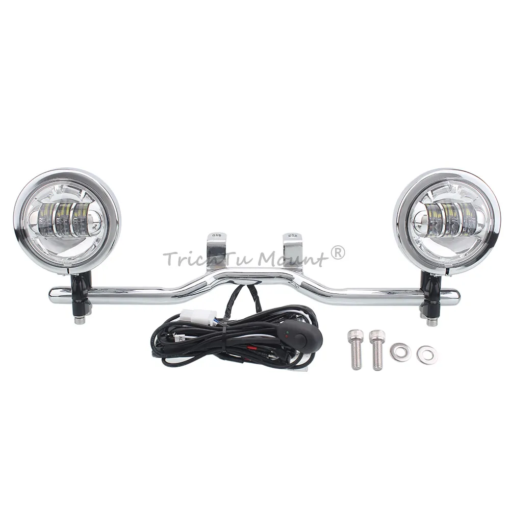 Для BMW R18B Bagger R18 Transcontinental 2021-2024 мотоциклетные светодиодные противотуманные фары