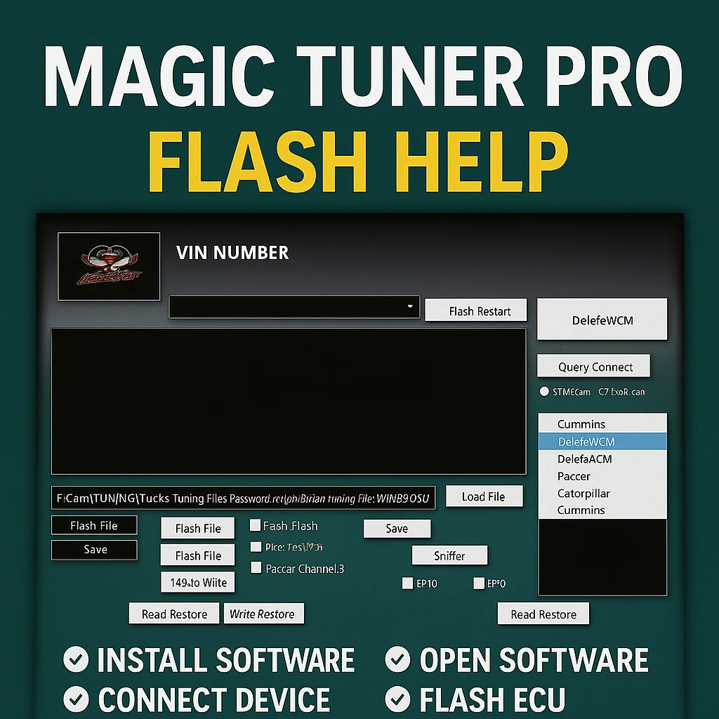 Фото MAGIC TUNER PRO 2023, усовершенствованный флэш-инструмент Keymaker ECU для грузовиков |   Полное программное обеспечение для диагностики и настройки транспортных средств для профессионалов №2