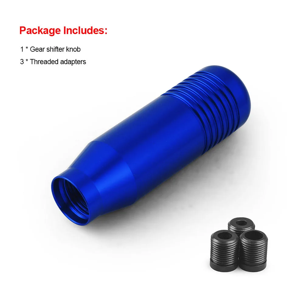 

Ручка переключения передач JDM 8,5 см, ручная коробка передач, универсальная автомобильная алюминиевая удлиненная ручка переключения передач JDM, ручка переключения передач без логотипа