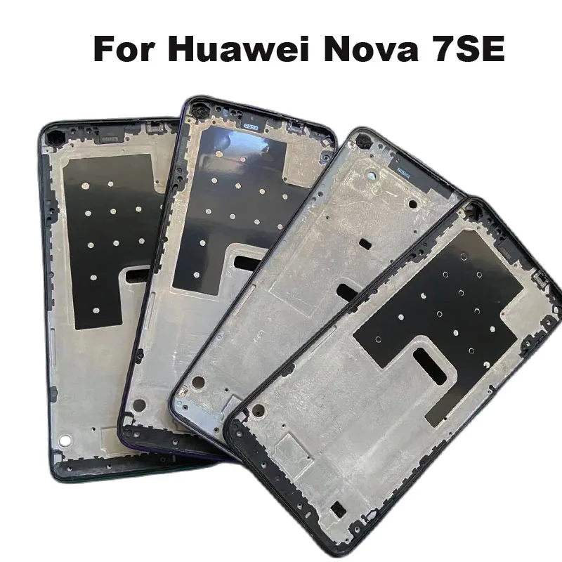 

6.5" Middle Frame For Huawei Nova 7 SE 7SE Back Plate Bezel LCD Supporting Housing Faceplate Holder 2020 5G Youth CND-AN00