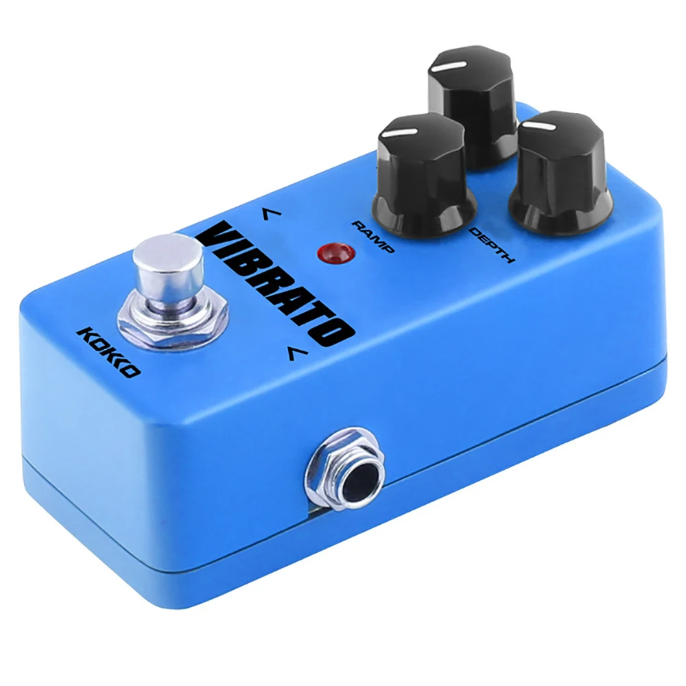 Педаль эффектов для электрогитары Kokko мини-педаль Vibrato аксессуары бас-гитары