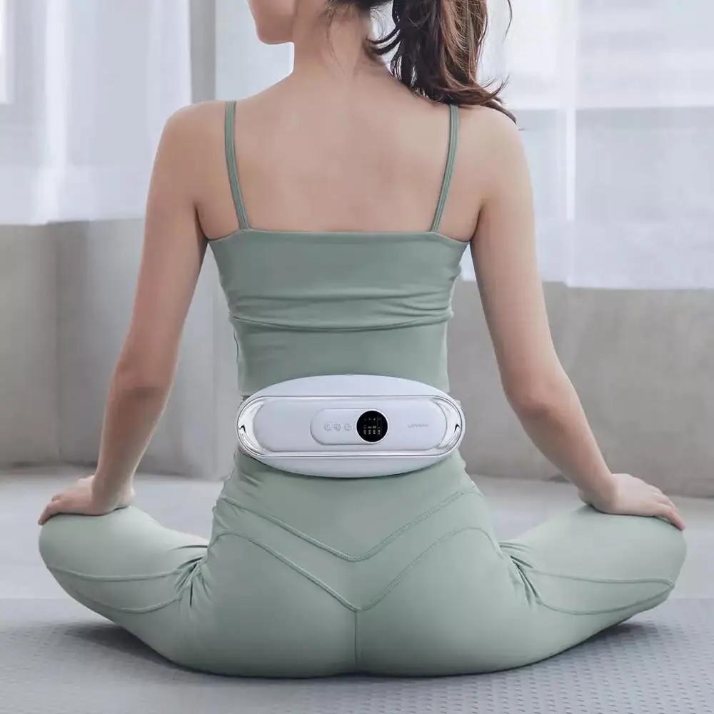 XIAOMI LERAVAN EMS Waist Massager Electric Infrared Heated Lumbar Wireless LED Shiatsu Kneading Massage Machine |