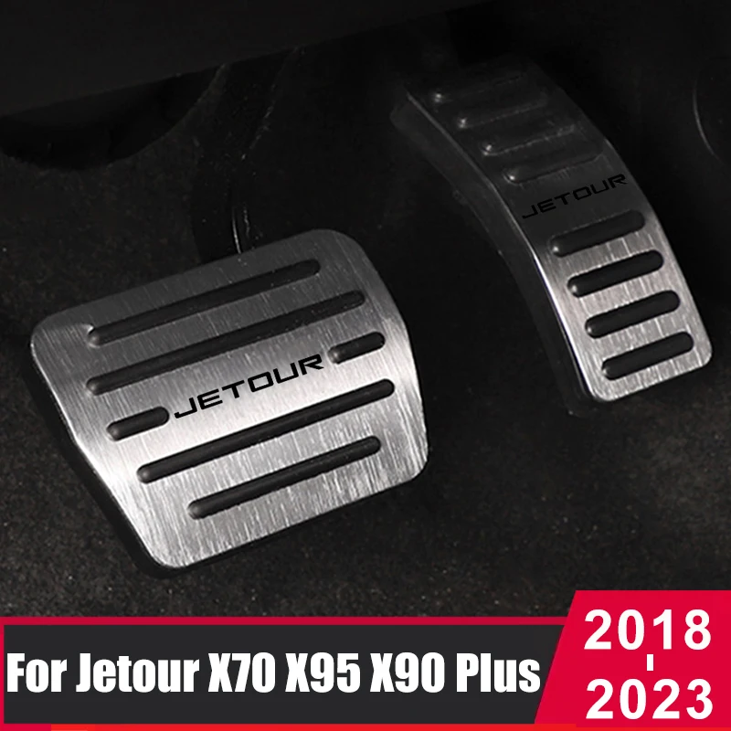 

Автомобильные педали Накладки для jerour X70 X95 X90 Plus Coupe 2018-2021 2022 2023 акселератора топлива педаль тормоза крышка крышки аксессуары