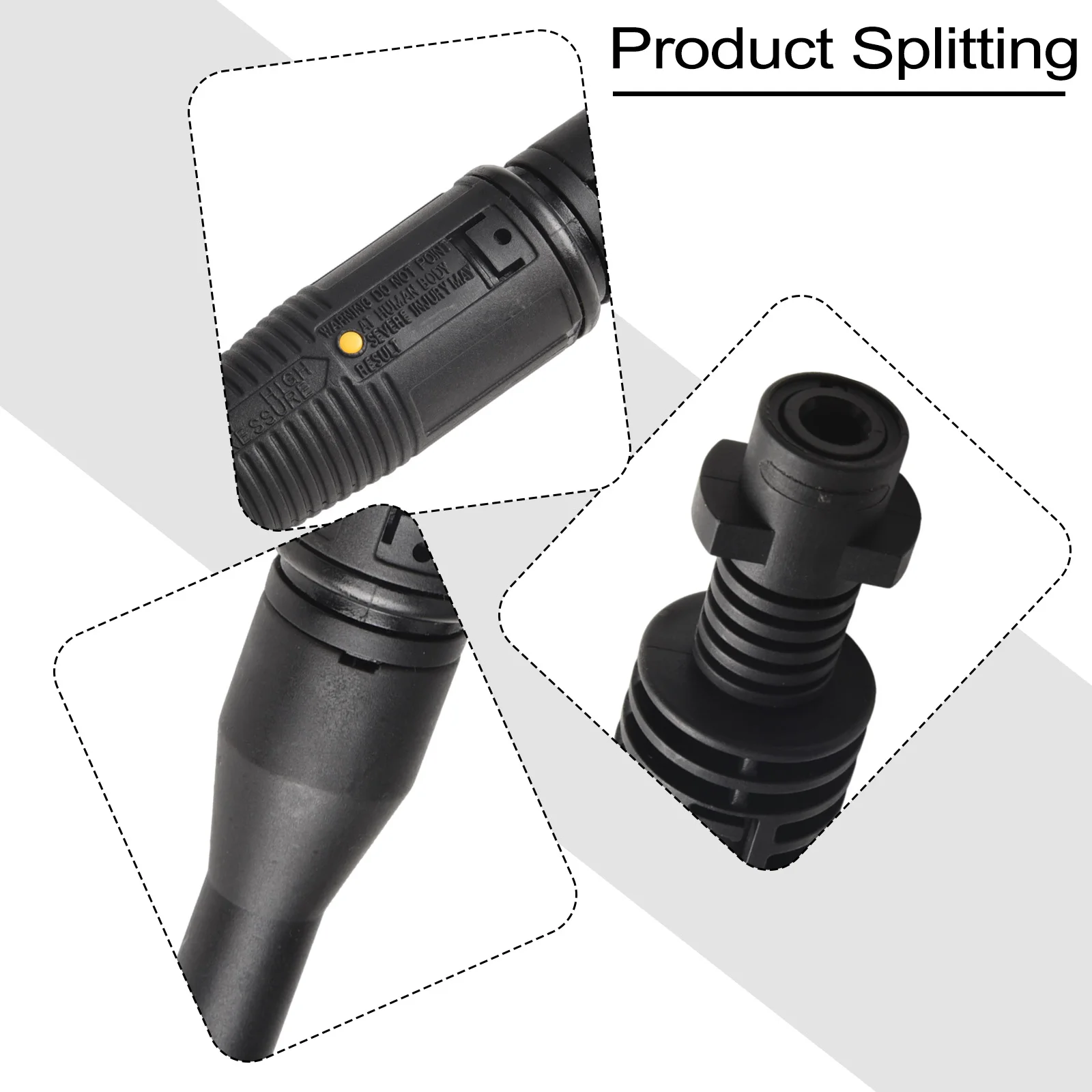 Инструмент для мойки высокого давления насадка-распылитель с переменным