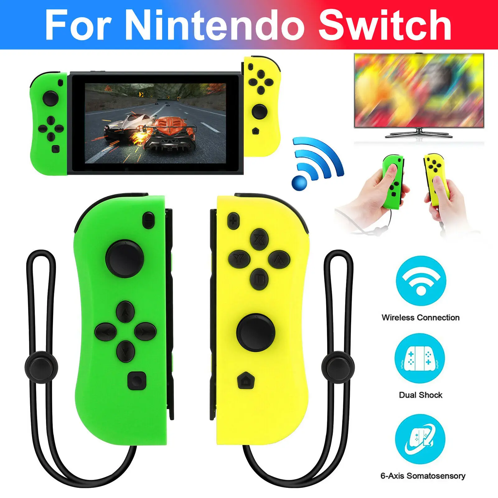 

Левая/правая беспроводная ручка Bluetooth для консоли Nintendo Switch Joy-Con