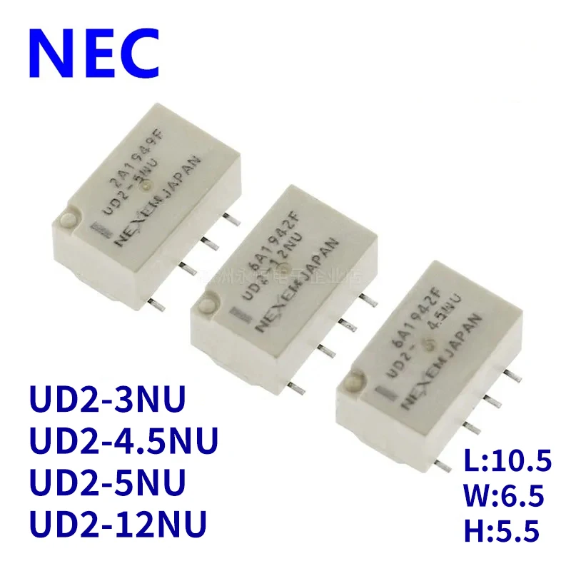 

Реле NEC UD2-3NU UD2-4.5NU UD2-5NU UD2-12NU 5 шт