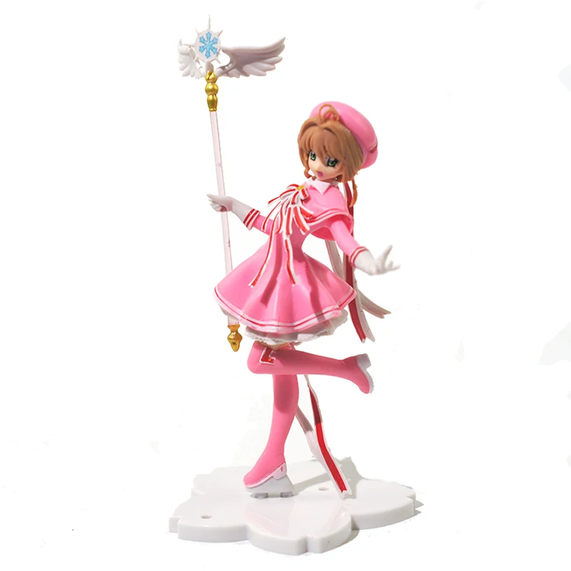 Японская аниме-фигурка 16 см карточка каптор КИНОМОТО Сакура кавайная