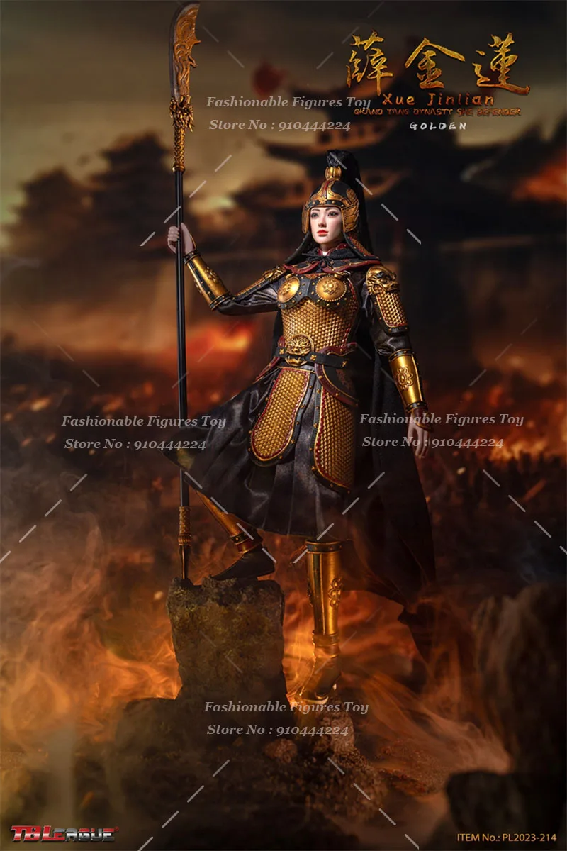 TBLeague PL2023-214 1/6 Женский солдат Xuejinlian Brave Tang Dynasty Female Generals 12 дюймов Полный набор