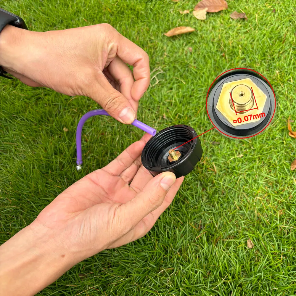 Специальная крышка бутылки для автомойки ROUE пистолет пены снега эргономичная