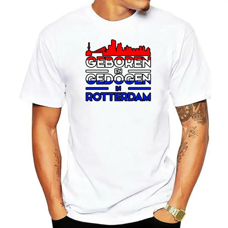 

Rotterdam Citytrip Gift Tourism T Shirt Custom Summer Style Fitness Clothing Mens T Shirts Euro Size S-3xl Letter Hot Sale