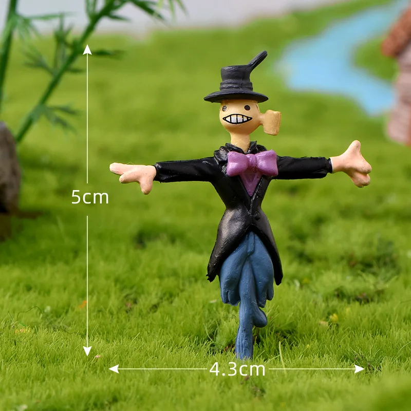 

Cartoon Ghibli Howl's Moving Castle Toys 3D Figure Cosplay Collection Toys