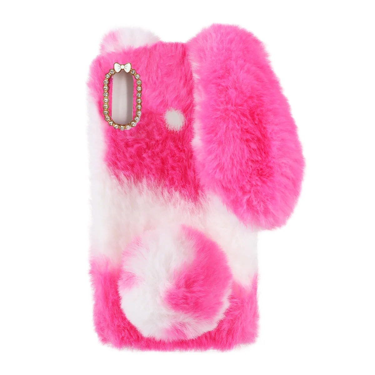 

Rabbit Ear Case Shockproof Protective Winter Phone Case Compatible with A20