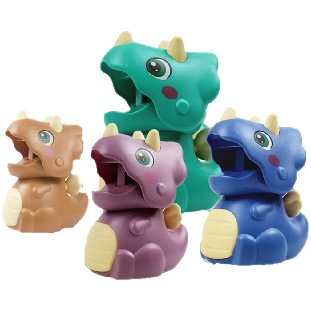

Игрушки-Динозавры для мальчиков, скользящая инерционная Игрушечная машина, новый мультяшный детский пресс, милые животные, возврат силы, мя...