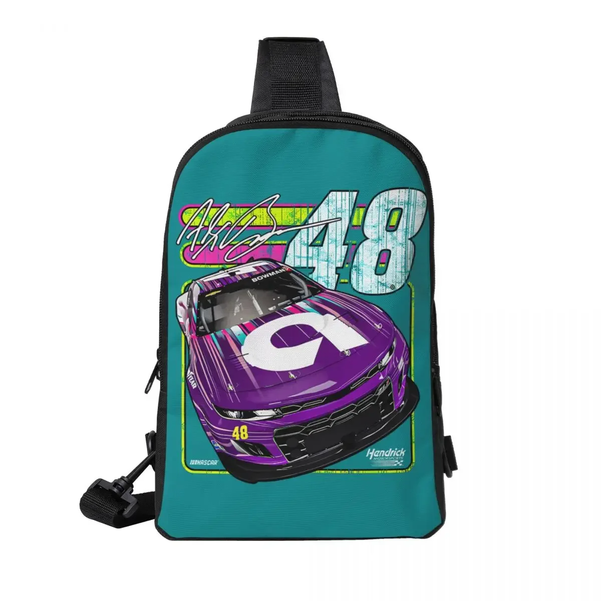 Alex Bowman 48 рюкзак через плечо нагрудная сумка на ремне регулируемый для