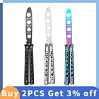 Складной тренировочный нож из нержавеющей стали