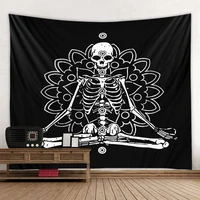 characteristic skull wall hanging tapestries art deco blankets curtains hanging at home bedroom living room decoration