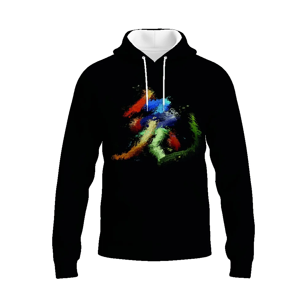 

Мужской свободный свитер со знаками китайского зодиака, куртка с капюшоном, весна-осень