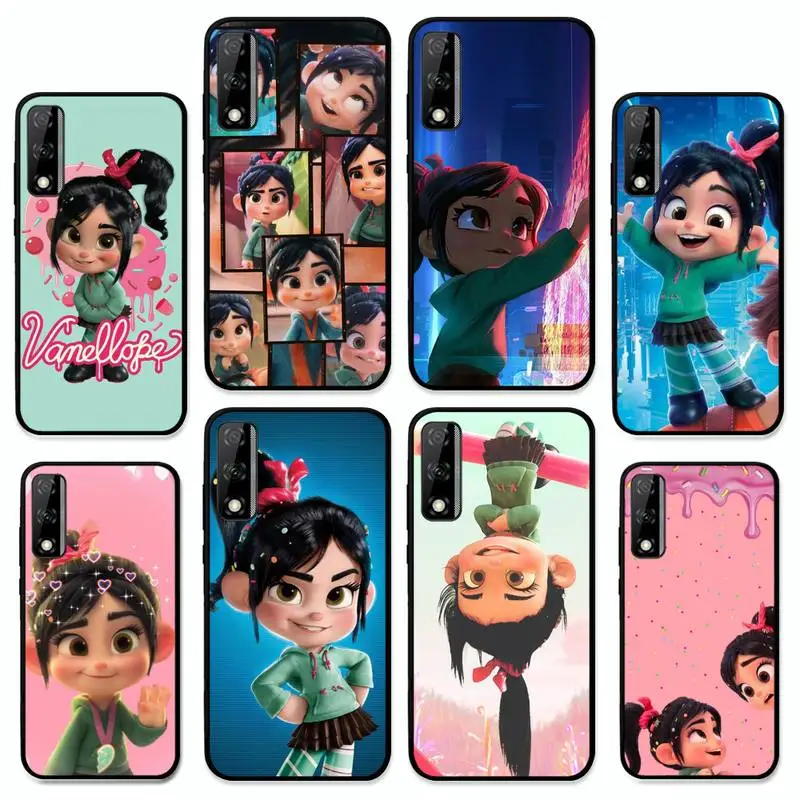 

Disney Vanellope von Schweetz Phone Case for Huawei Y 6 9 7 5 8s prime 2019 2018 enjoy 7 plus