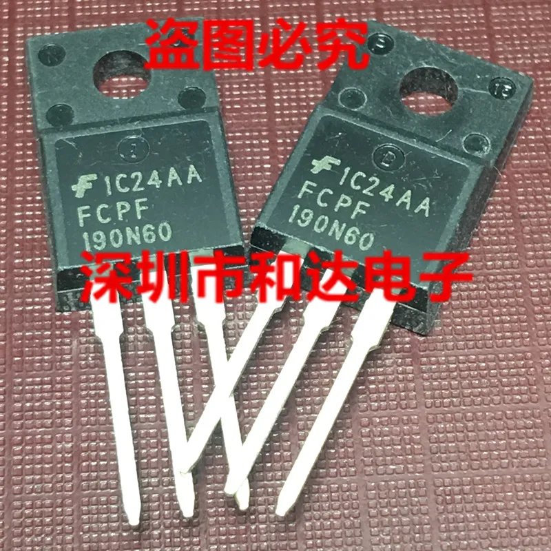 

10pcs FCPF190N60 TO-220F