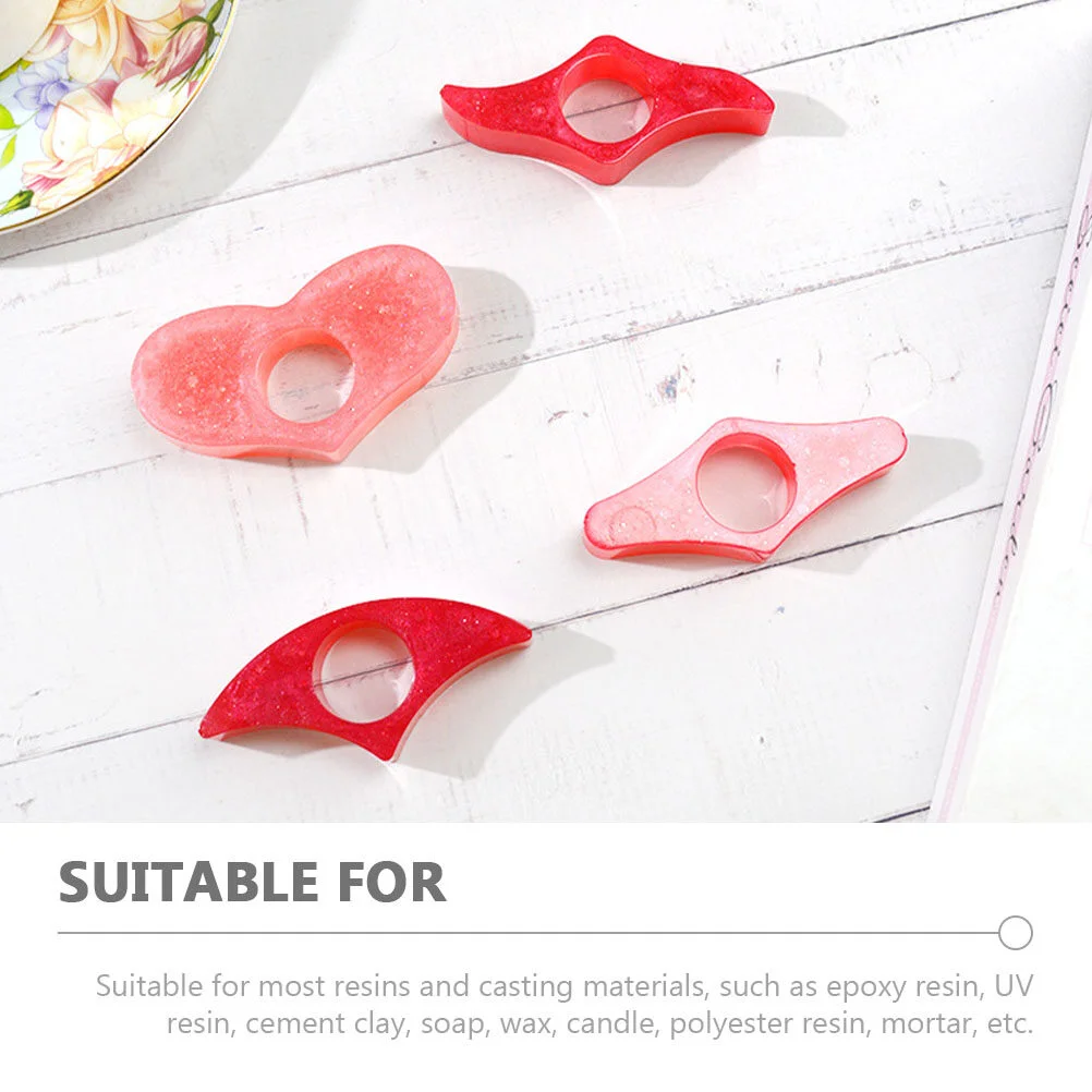 Cake Mold Crafting Silicone Bookmark Molds Casting Resin Reading Ornaments Simple