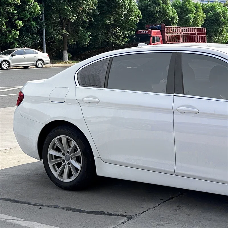 Карбоновые/глянцевые черные треугольные жалюзи в форме акулы жабер декоративное