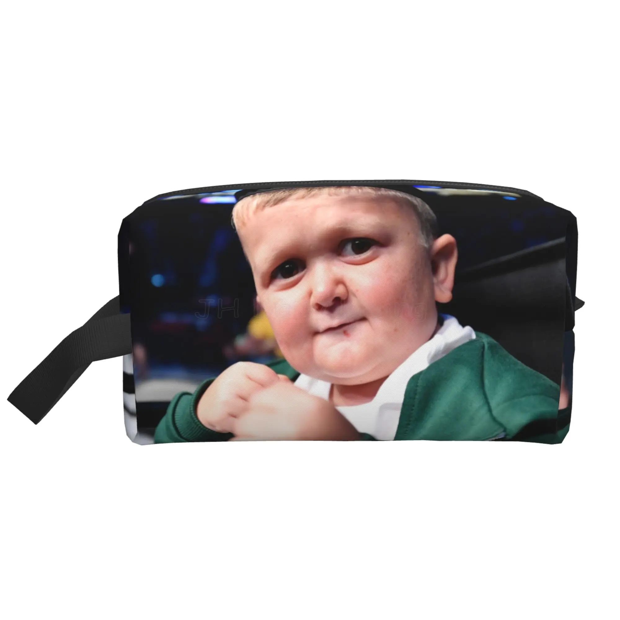 

Funny Hasbulla Magomedov Storage Bags Portable Large Capacity Toiletry Bags Waterproof Cosmetic Bag for Travel Work