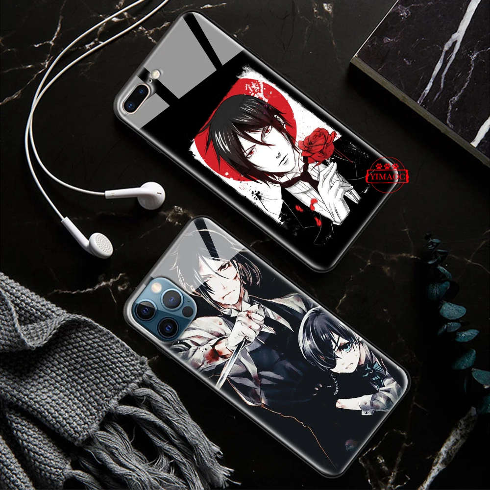 Стеклянный чехол для iPhone 15 14 Plus 13 12 11 X XS XR Pro Max Mini 8 7