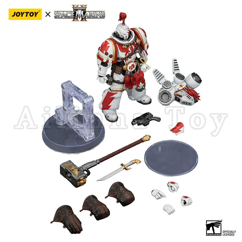 Фигурка JOYTOY 118 по игре 40K: White Scars Assault Intercessor Champion Thunder Hammer Bolt Pistol (Издание Game Edition) (art.: 3920dae9b09ca) - 3920dae9b09ca