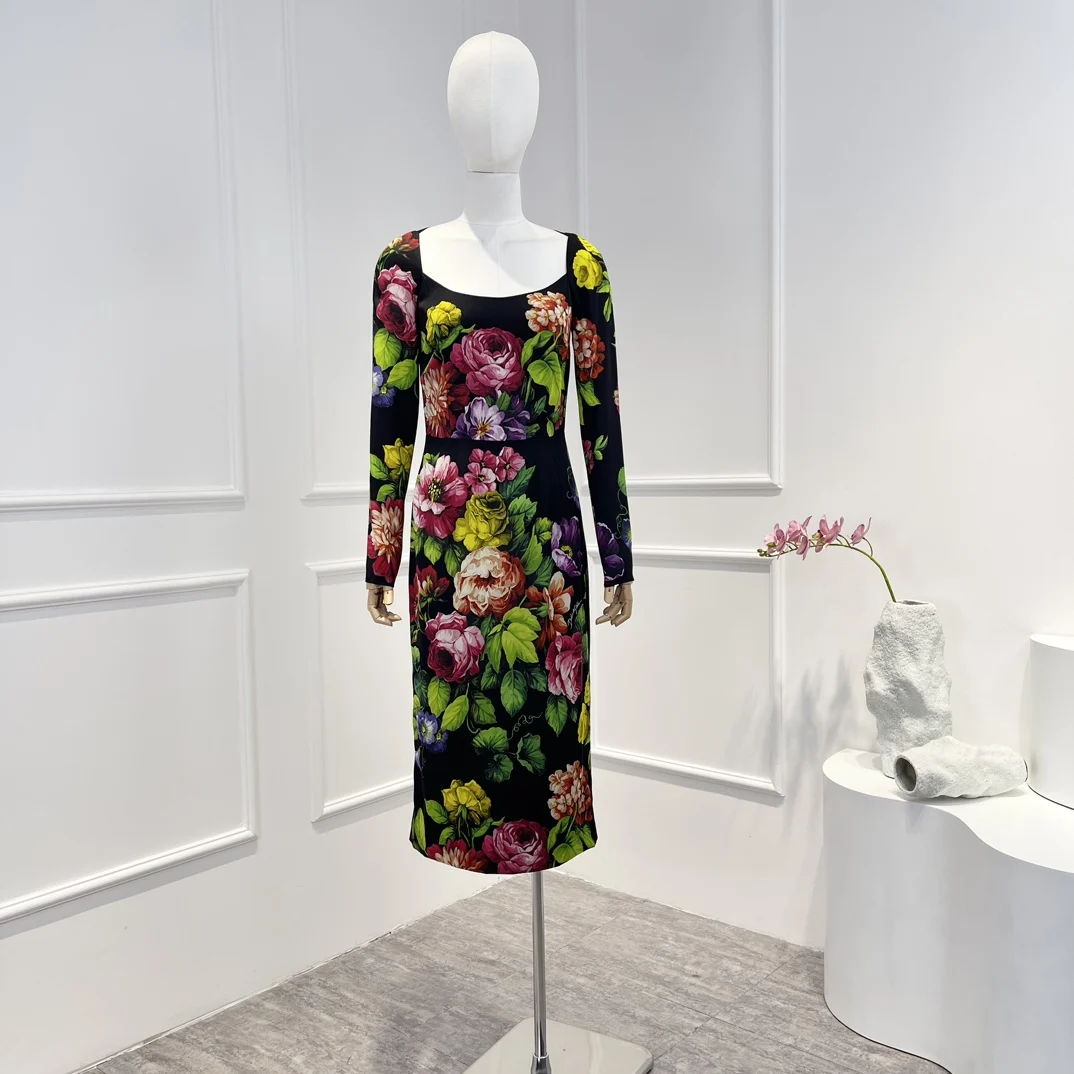 

Midi Dress Women 2022 Spring Summer Hot Sale Women High Quality Vestidos Collection