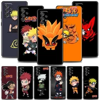 anime cartoon naruto phone case for samsung a01 a02 a03s a11 a12 a13 a21s a22 a31 a32 a41 a42 a51 4g 5g tpu case cover bandai
