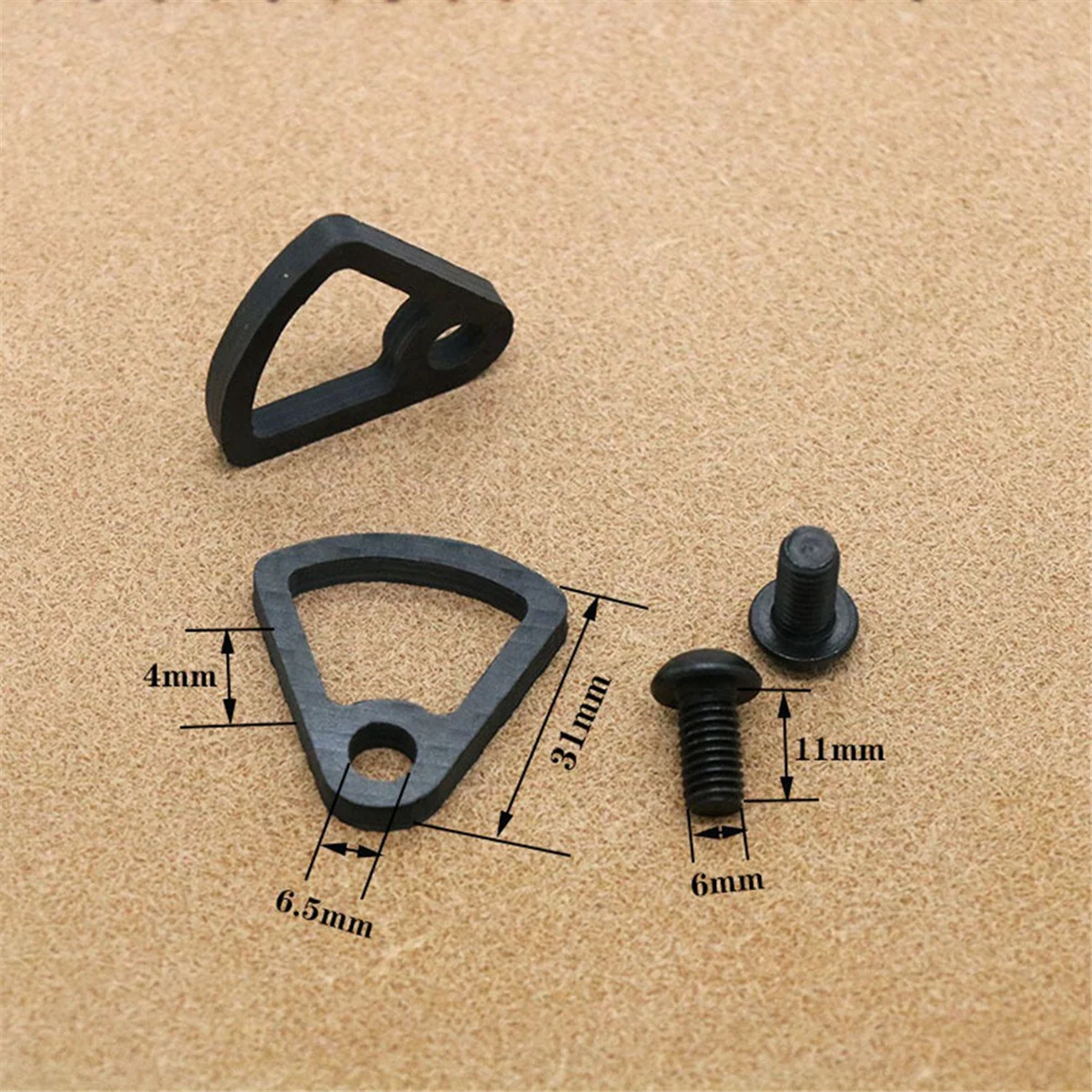 1 пара подходит для складного велосипеда Brompton из углеродного волокна опоры ног и