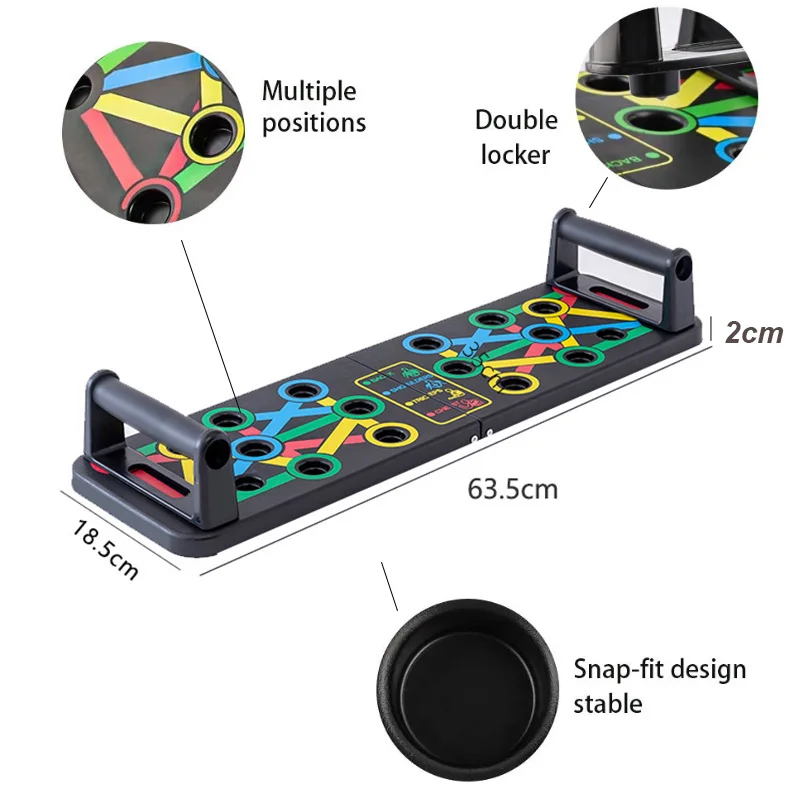 Складная доска с эффектом пуш-ап 14 в 1 отличное качество | Спорт и развлечения