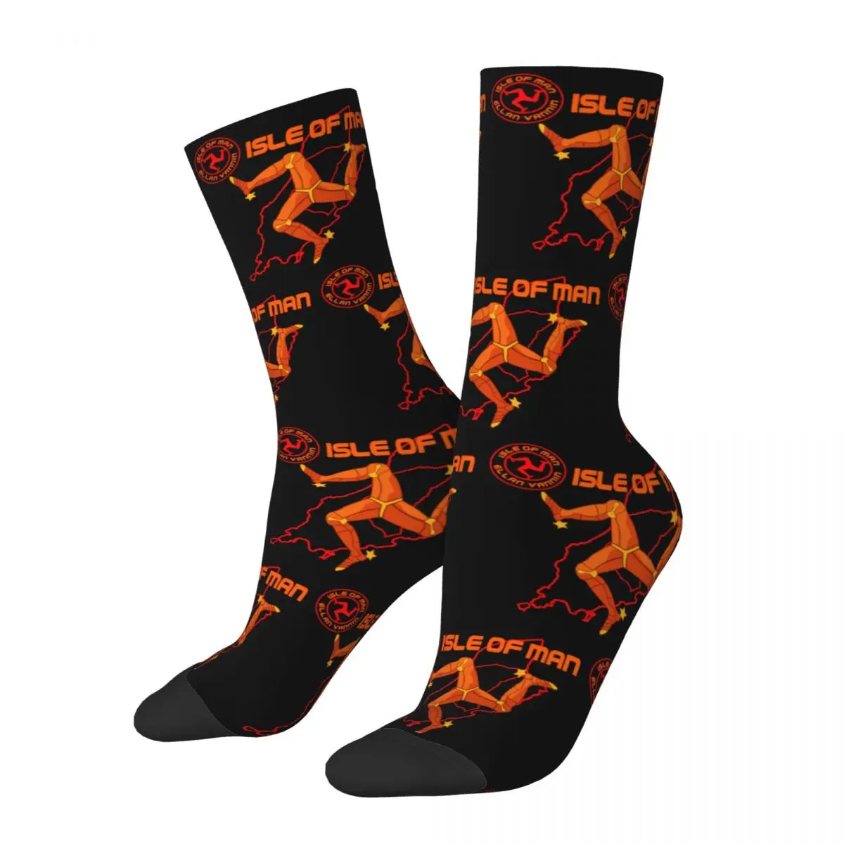

Motor Rider Socks The Isle Of Man TT Moto Racing Merch Accessories Soft Motorcycle Motorcross Race Graphic Socks