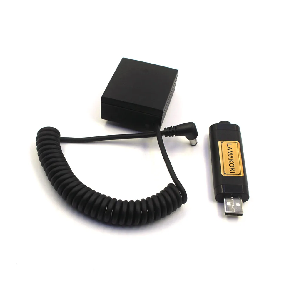 USB Cable to PS-BLH-1 Dummy Battery PS-BLH1 DC Coupler for Digital Cameras EM1 MARK II EM1-2 EM1 Mark 2 images - 6