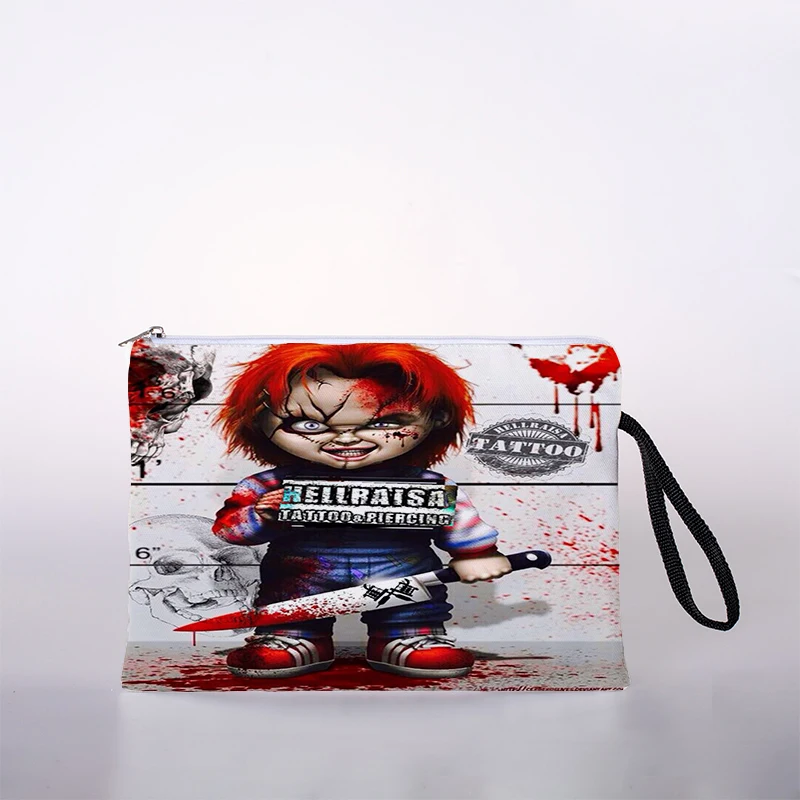 

Women's Mini waterproof cosmetic bag fashion Halloween Cosmetic Bag Girl Cosmetic Bag Gift Travel Organizer