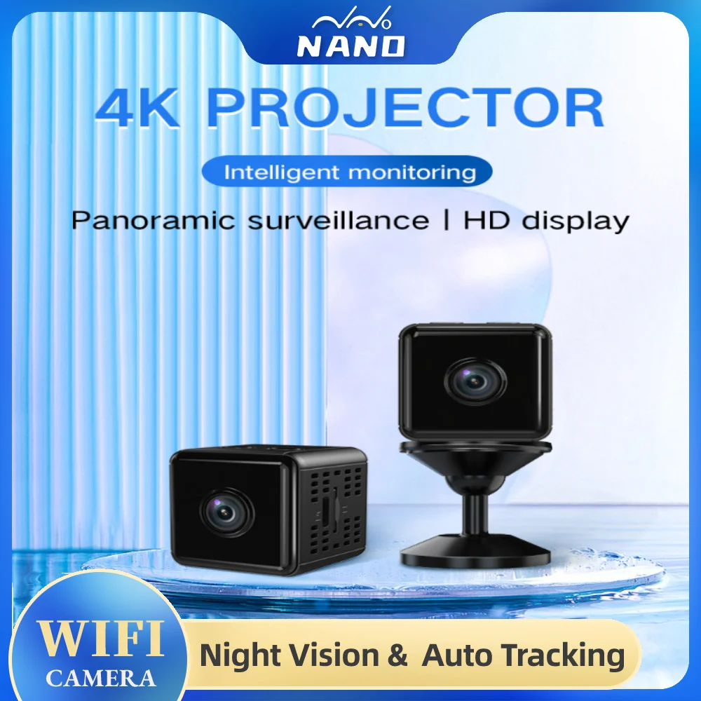

Беспроводная мини-камера видеонаблюдения с функцией WiFi, 1080P