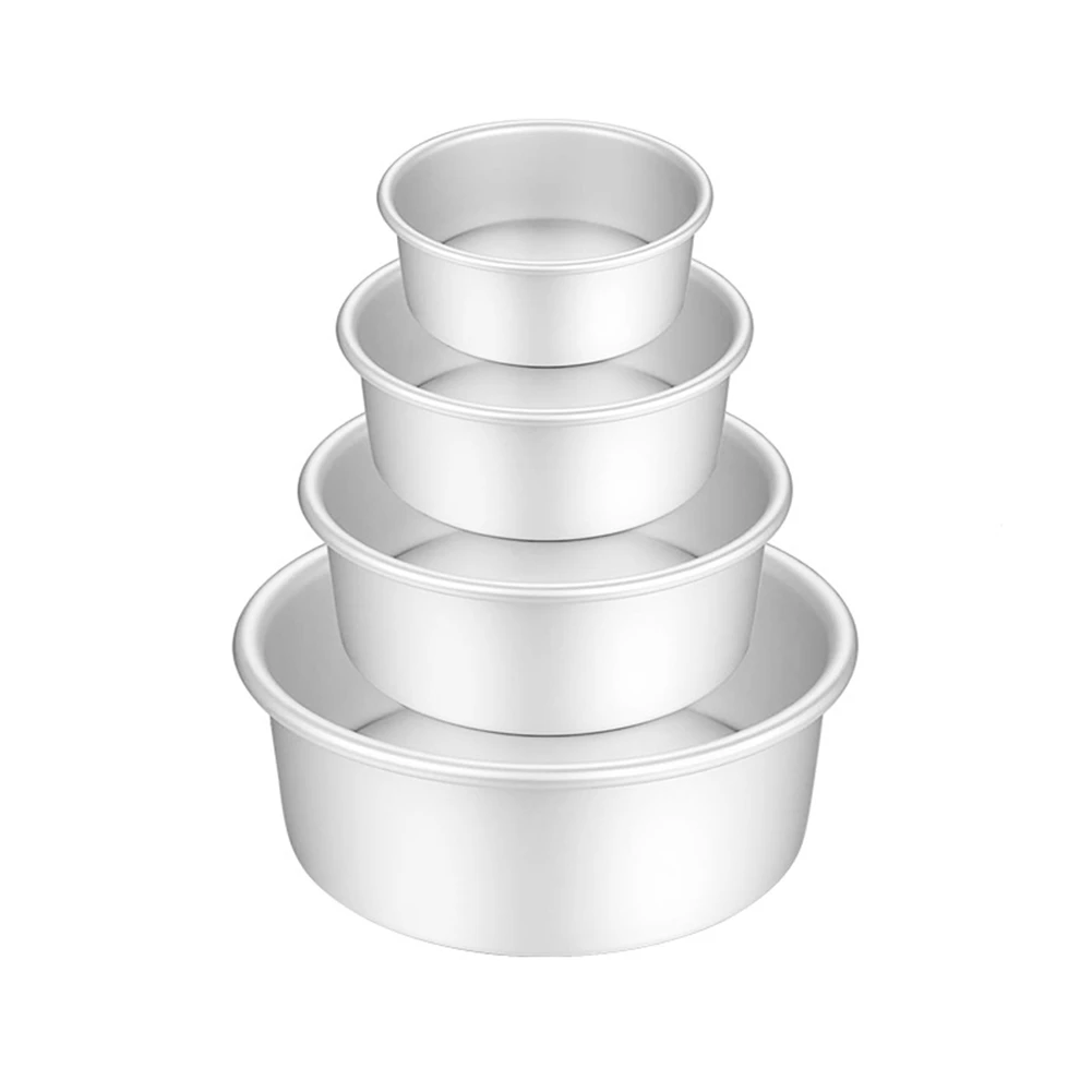 

Форма для торта 4/6/8/10 дюйма, съемная нижняя форма, инструмент для выпечки, цилиндрические технические Инструменты для выпечки