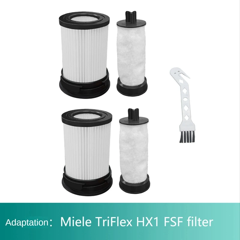

Сменный фильтр Hepa для пылесоса Miele Triflex HX1 FSF 11385020 9178017731, 2 шт.