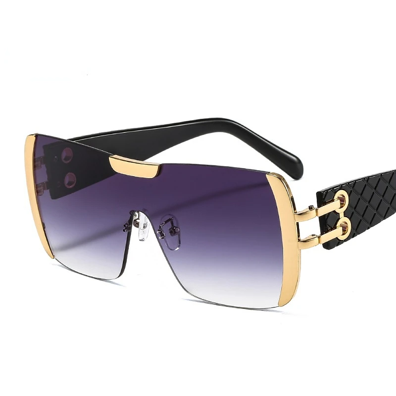 2022 new fashion sunglasses women men brand designer gradients lens alloy pc frame luxury hot selling quality square leopard free global shipping